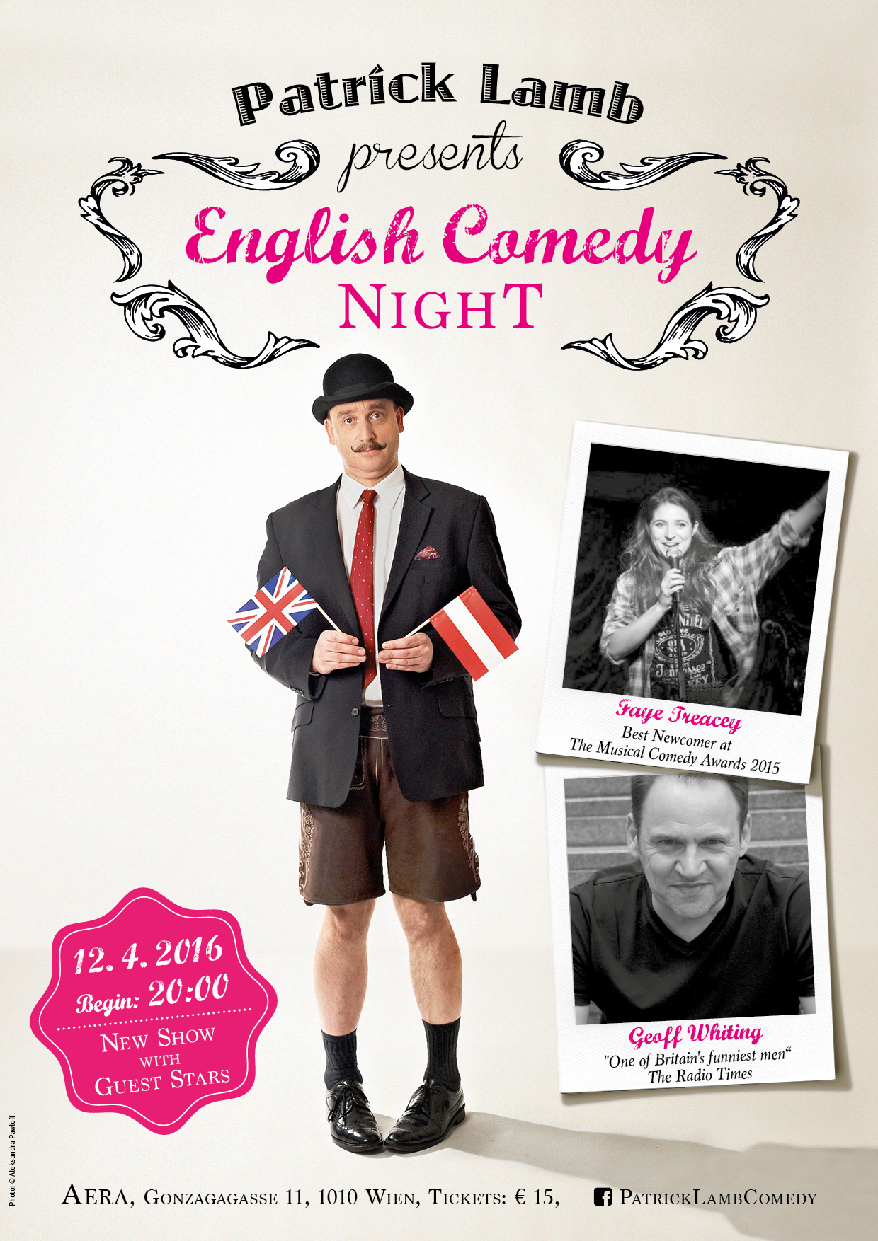english comedy night, patrick lamb, comedy