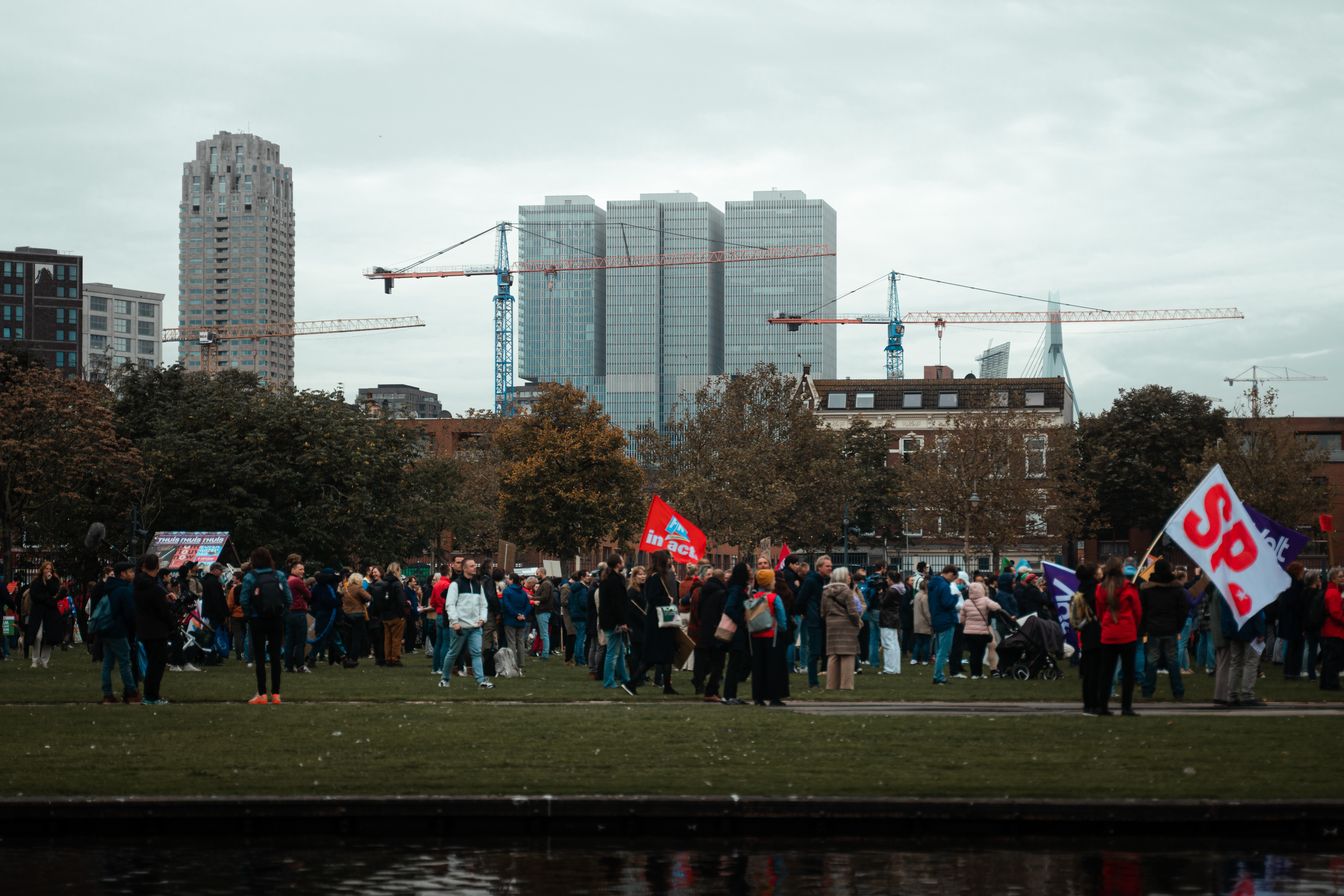 Wohnprotest Rotterdam 