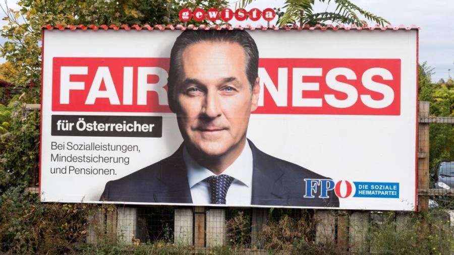 Strache, Fairness, Plakat