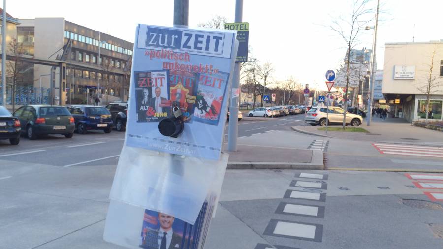 "Zur Zeit" Die rechtskonservative Wochenzeitung
