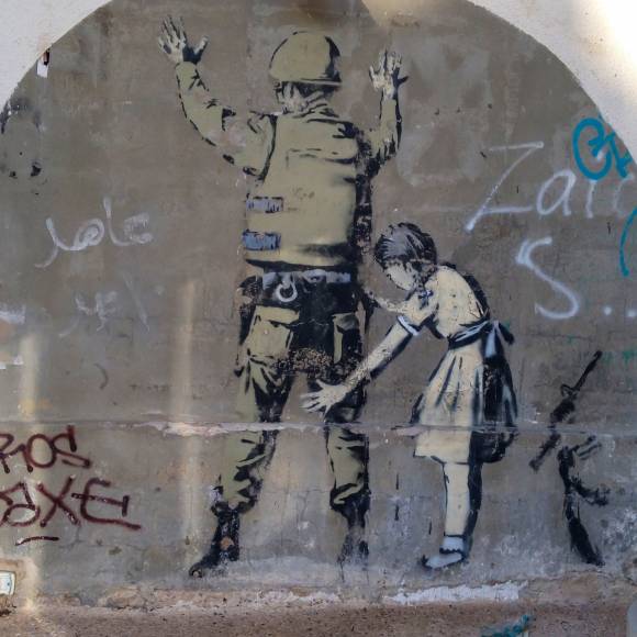 Banksy Graffiti Palestine