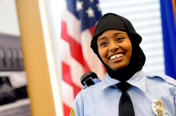 Hijap, Polizei, USA, Somali